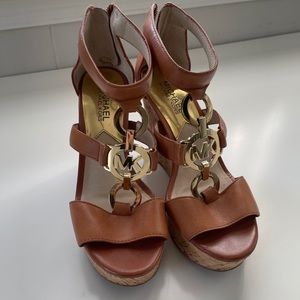 Michael kors wedge heels